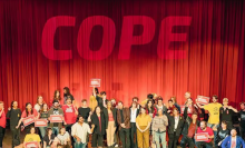 COPE crowd - election win