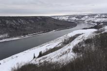 This area of the Peace River will be flooded when the Site C Hydro electric dam is built. "Proceeding with this project without proper consultation and the free, prior and informed consent of First Nations is neither consistent with Canada’s own Constitution nor Canada’s human rights obligations under the declaration and elsewhere," writes Perry Bellegarde.  (RICHARD LAUTENS / TORONTO STAR) | ORDER THIS PHOTO  