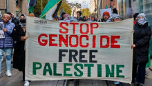 Stop genocide - free Palestine
