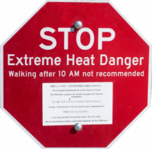 STOP -  heat danger