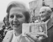 In the 1980s, Thatcher's government pursued monetarist policies in their fight against Britain's workers. (Credit: Getty Images)