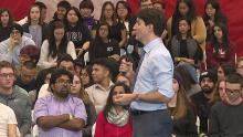 Prime Minister Justin Trudeau was criticized Wednesday in Kamloops for the RCMP’s raid of a check point and camp on unceded Wet’suwet’en territory earlier this week.