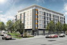 The Heights, an apartment complex, which is aiming for Passive House certification, is expected to open next year.